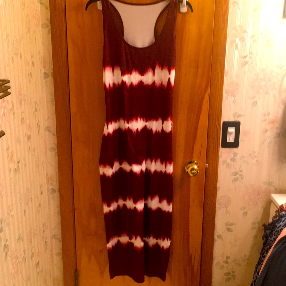 Vintage Saree Boutique Tye Dye Maxi Dress
